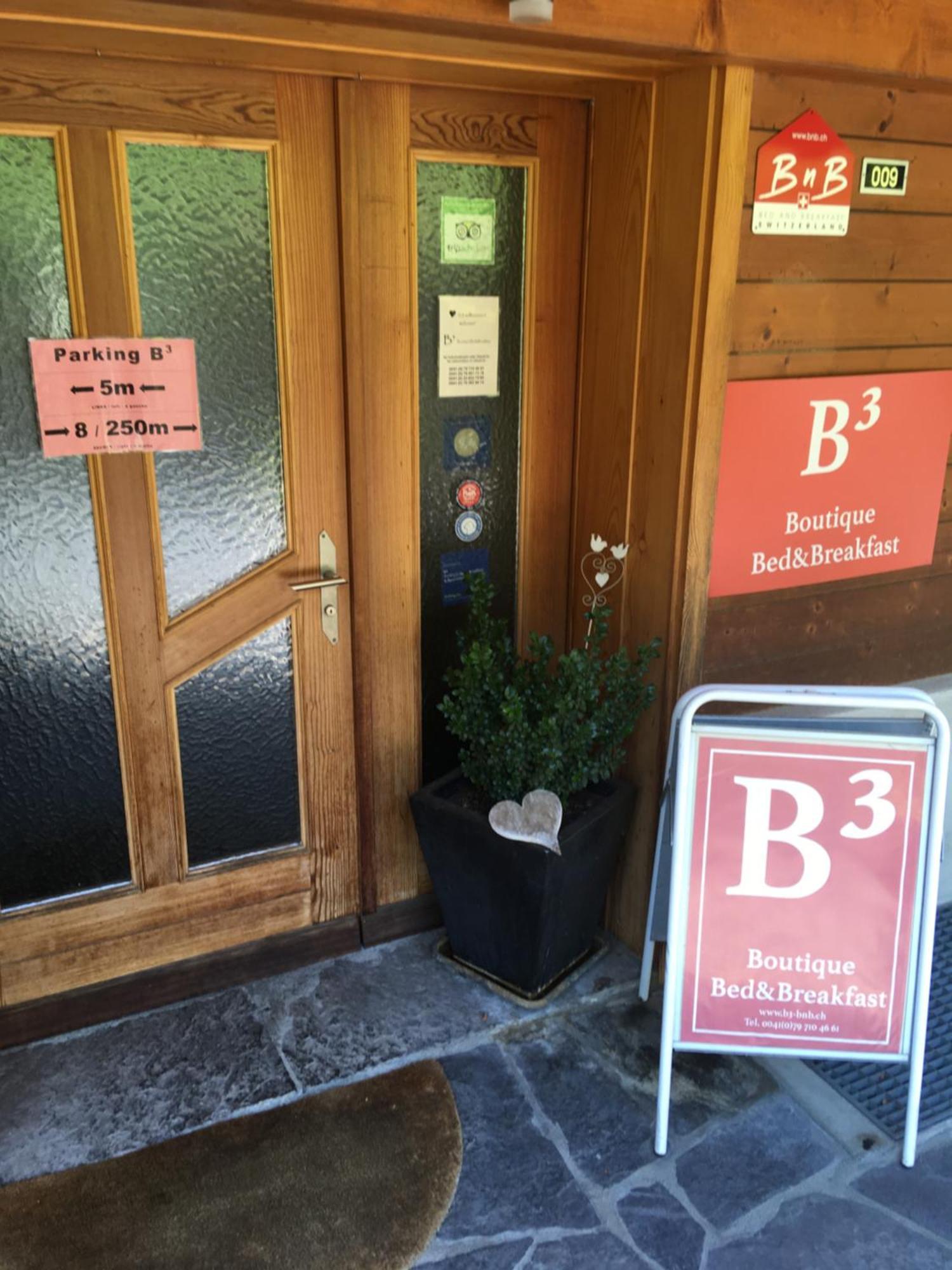 B3 Boutique-Bed&Breakfast Gsteigwiler Екстер'єр фото